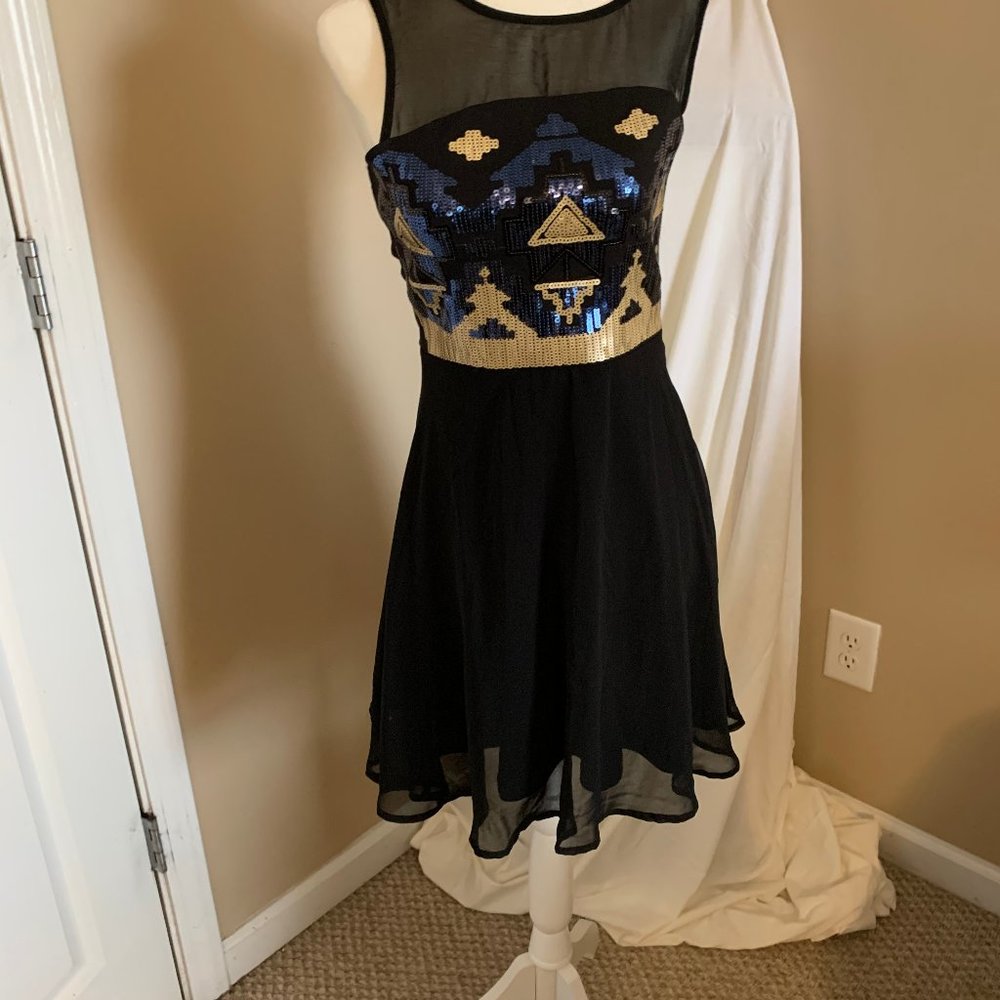 An evening dress
